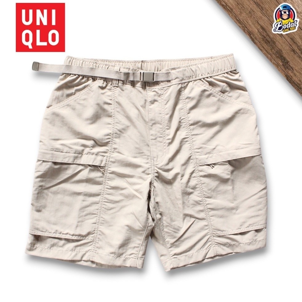 Uniqlo Utility Cargo Beige Short/Celana Pendek