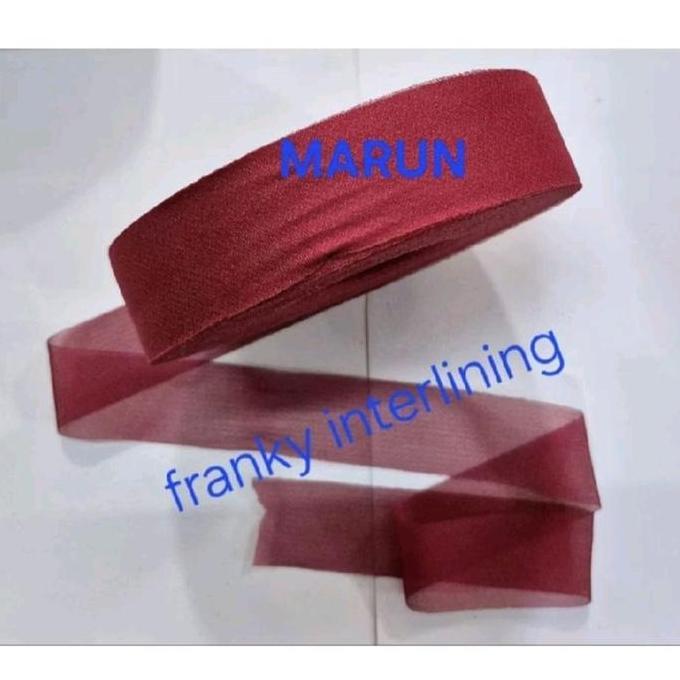 Promo Kain Lem 1 Sisi Buat Pakaian Sobek/ Bolong Lebar 4 Cm Isi 5 Meter Selotip Balon Cod