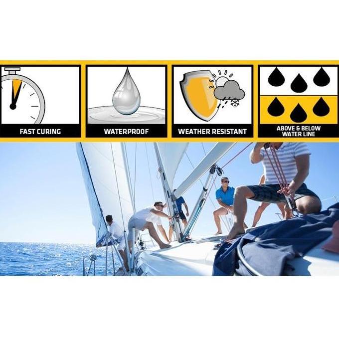 Promo Sikaflex 291 Marine Adhesive Sealant White 310Ml Cod