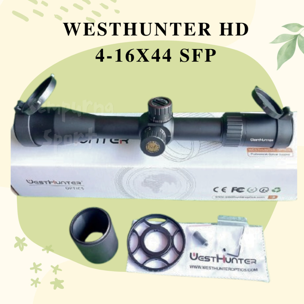 Teleskop WestHunter HD 4-16X44 SFP II Jual Telescope 4-16x44SFP - Teleskop WestHunter