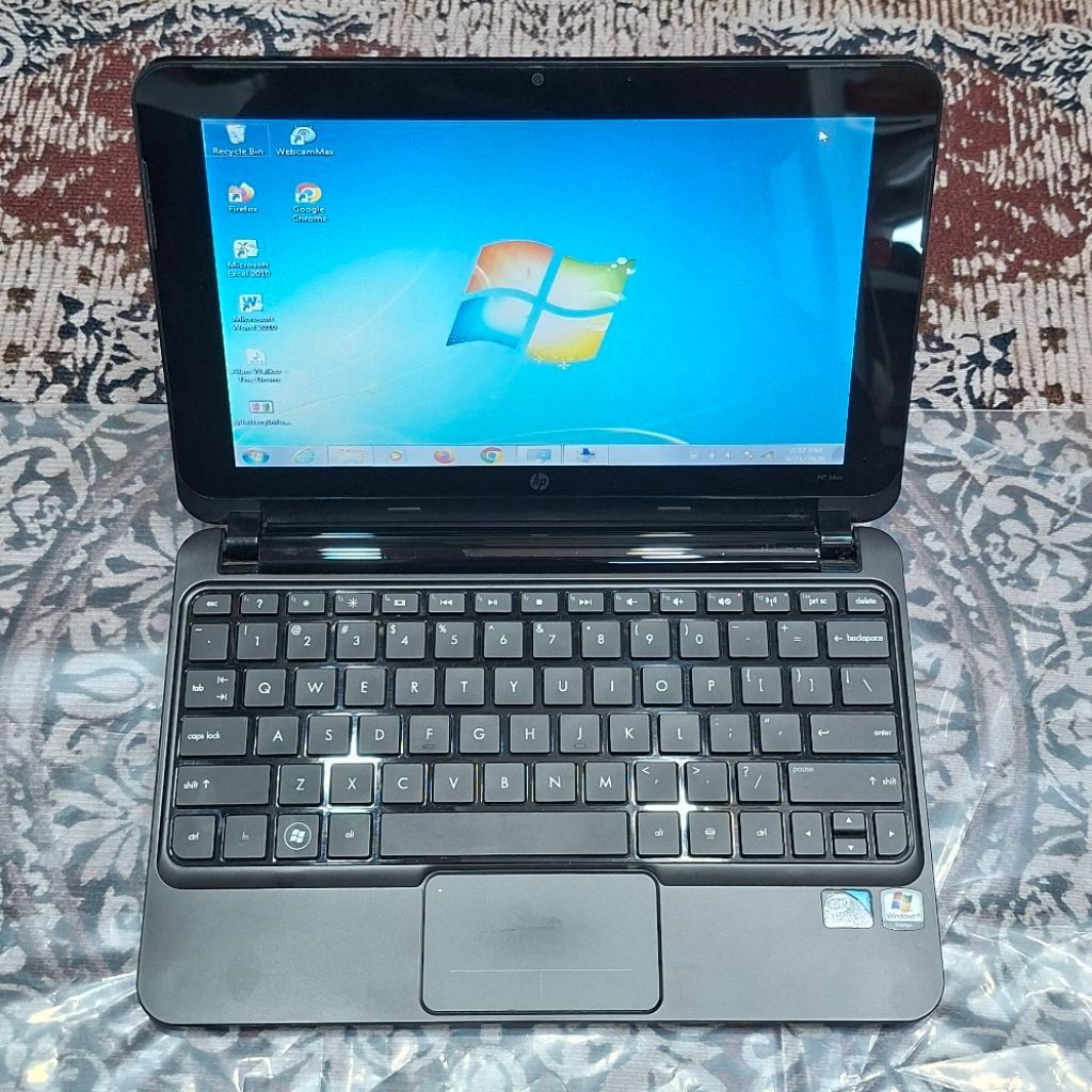 Laptop Notebook HP Mini Intel Atom N470 RAM 1GB HDD 320GB Windows 7 Generasi Terbaru Masih Sangat Ba
