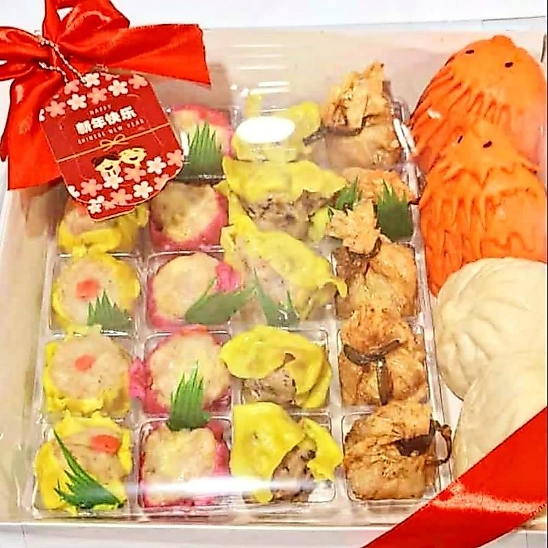 Dimsum Gift Hampers Natal ultah lebaran imlek Bakpao Dimsum