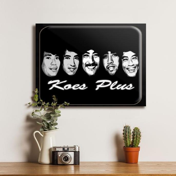 *:*:*:*:*] Poster Group Music Band Koes Plus 6 - Dekorasi Hiasan Dinding Kayu