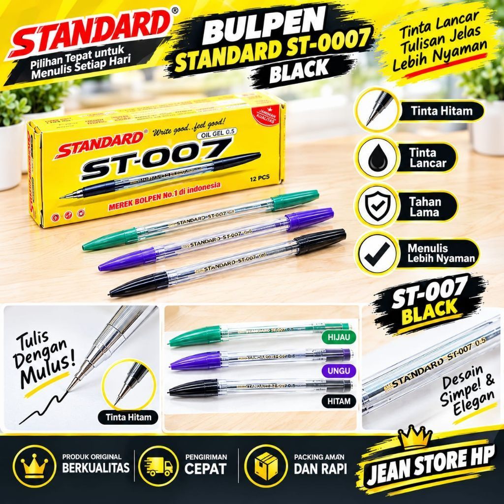 BULPEN STANDARD ST-007 BLACK