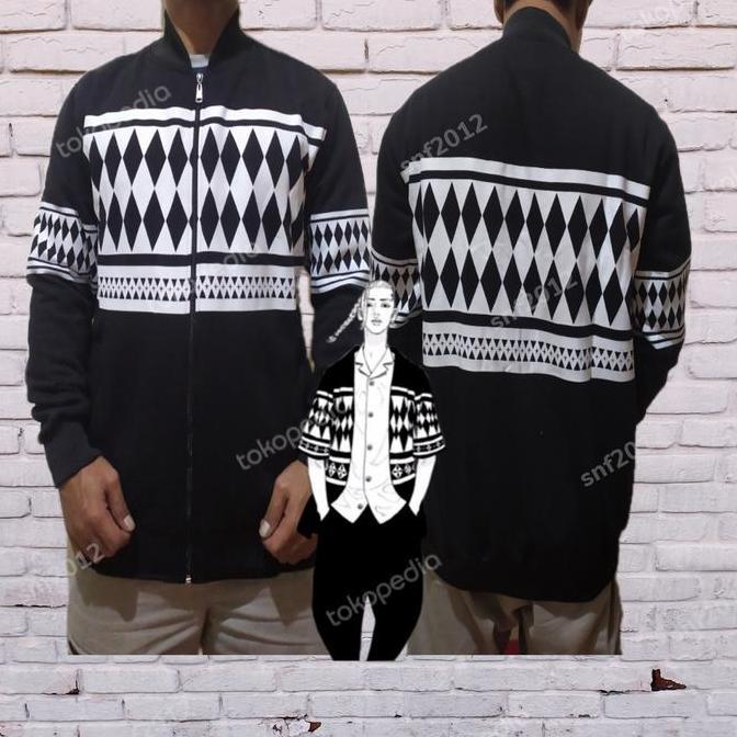 JAKET BASEBALL TOKYO REVENGERS TOUMAN DRAKEN MICKEY