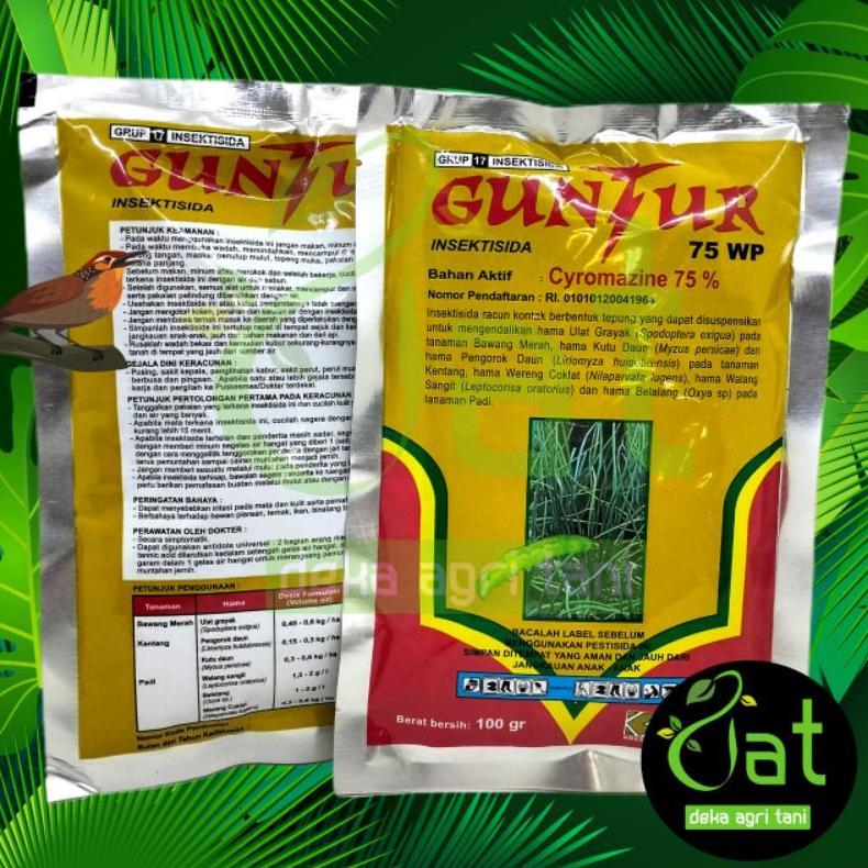RZ INSEKTISIDA GUNTUR 75WP 25GRAM - Bahan Aktif Siromazin