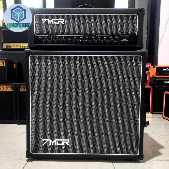 Andergon Amplifier Sevenmor 12Inch Original Ampli Gitar Berkualitas Hitam Gold Mixer