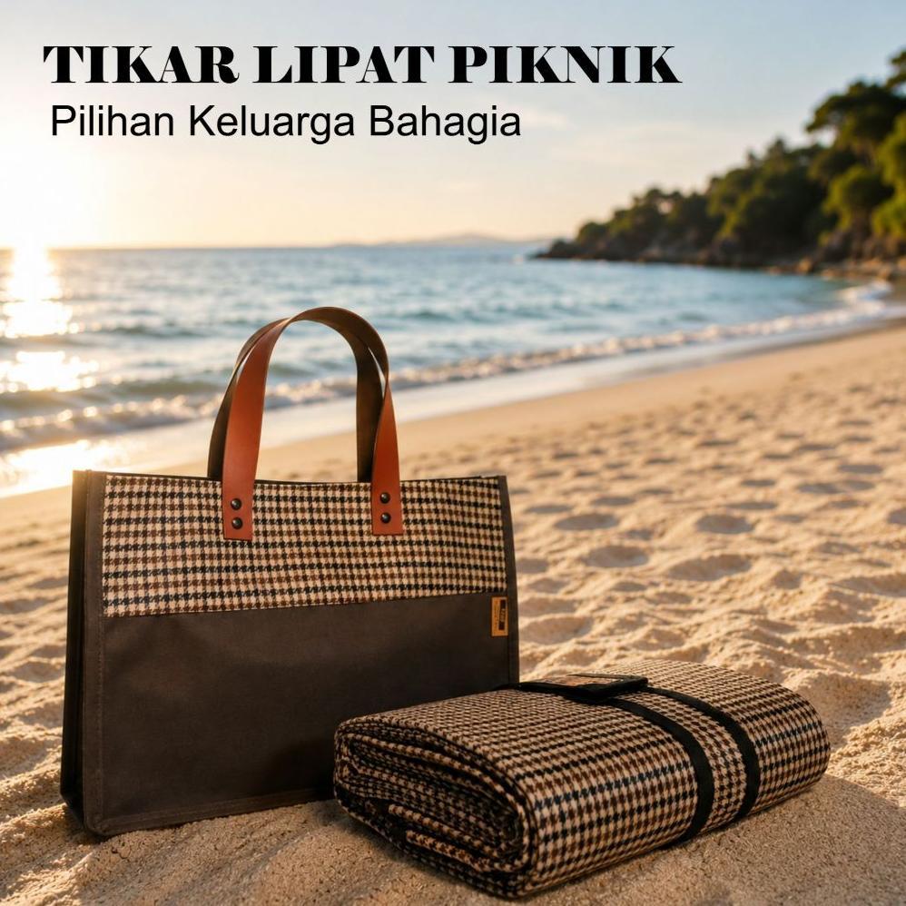 [ POCA ] Tikar Lipat Piknik / Tikar Lipat Piknik Waterproof