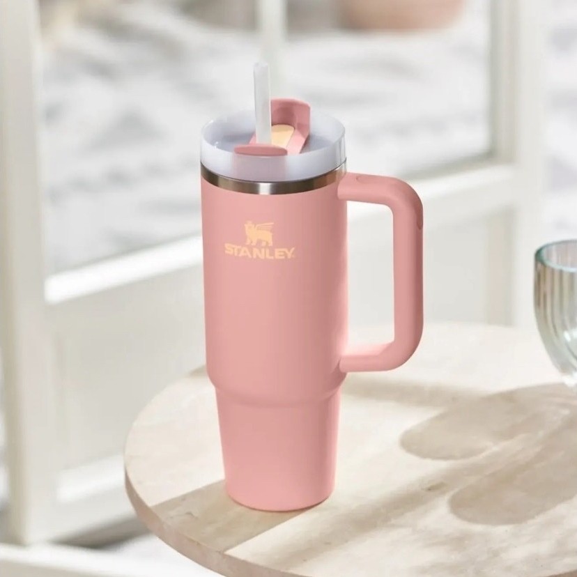 Stanley Tumbler Quencher Peach Rose 30oz ORI 100%