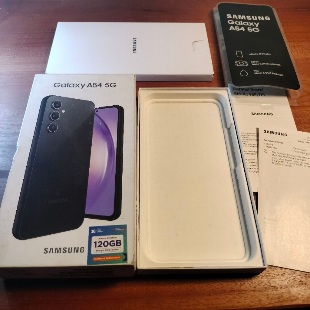 Dus Box Samsung Galaxy A54 5G Original Copotan