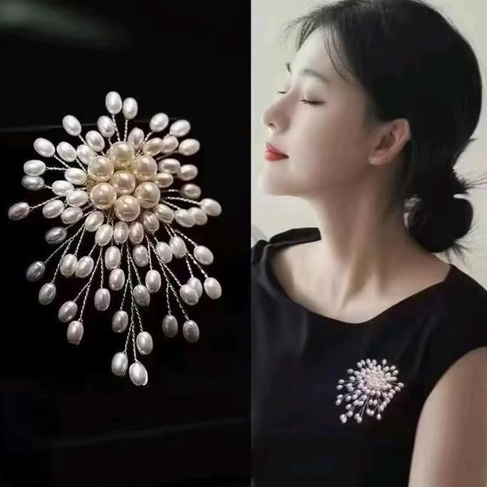 Bros mutiara handmade bros mutiara premium bros mutiara cantik