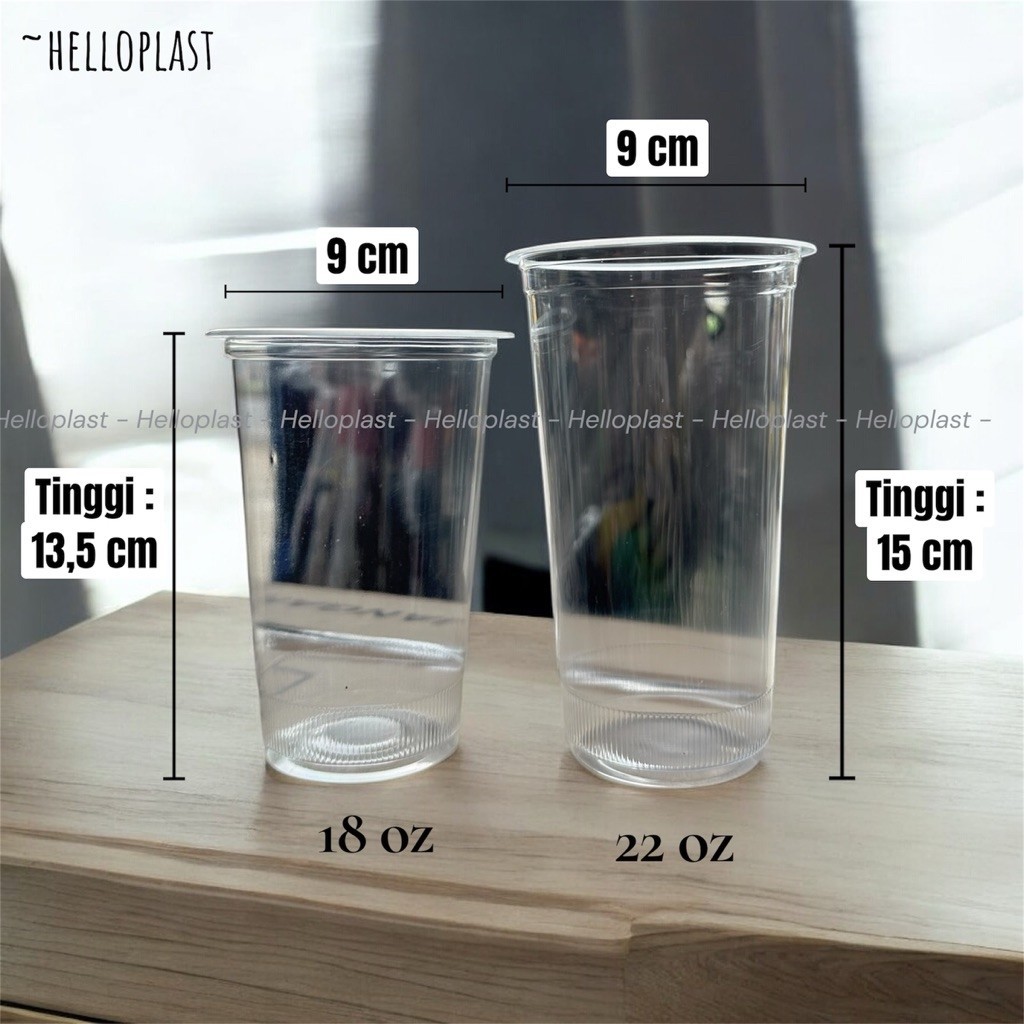 GELAS DATAR UKURAN 18oz & 22oz | GELAS DATAR UKURAN 18oz | GELAS DATAR UKURAN 22oz