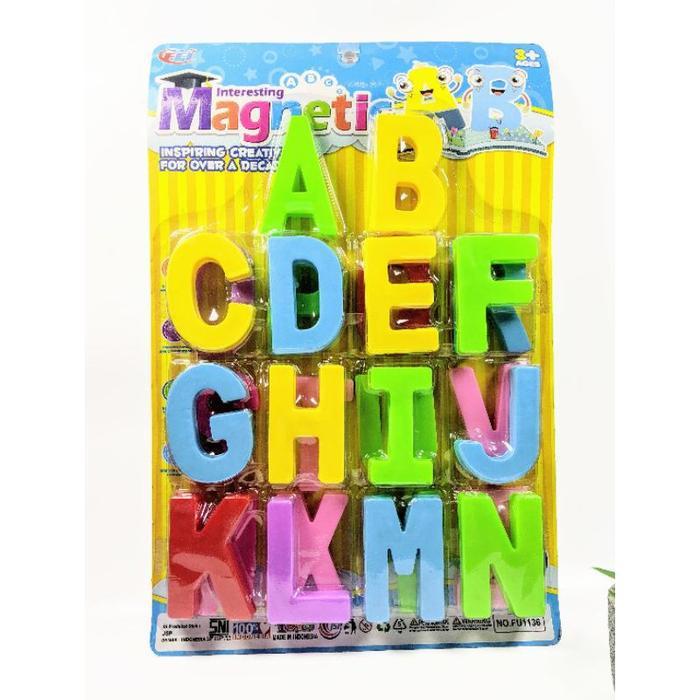 Mainan Magnetic Number / Magnet Huruf / Mainan Magnetic Hijaiyah