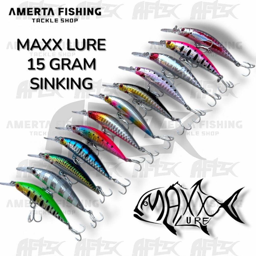 Umpan Pancing / Minnow Sinking Maxx Lure 80S 15GR Diskon
