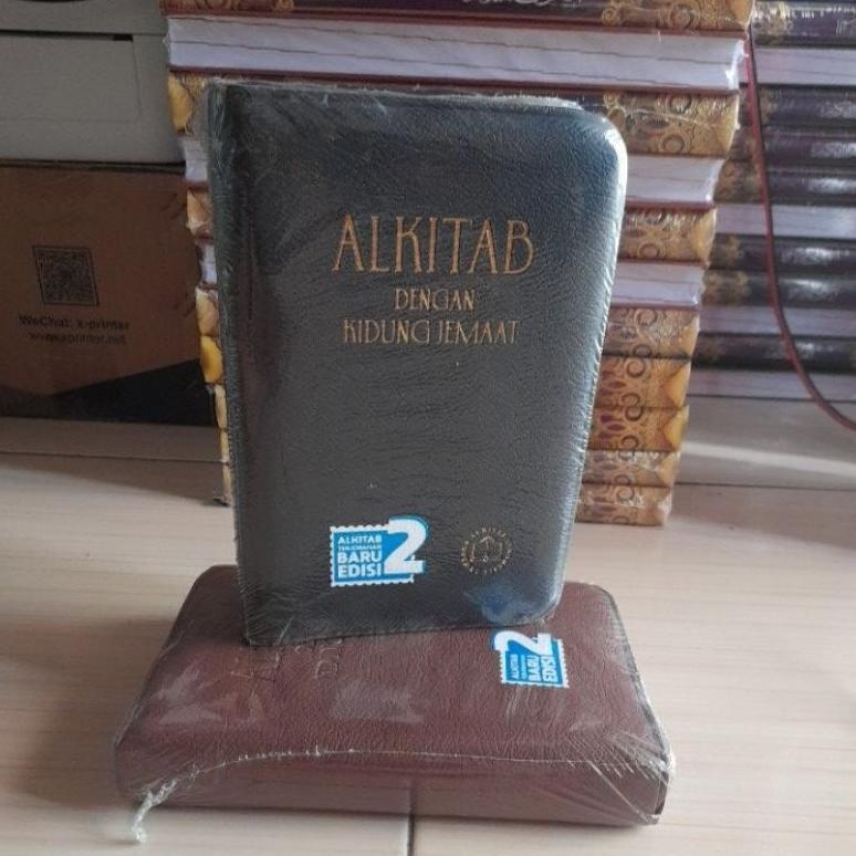 Alkitab Besar Kidung jemaat Resleting 054 /Alkitab TB2 054 KJ Murah