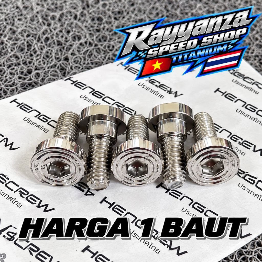 baut disk disc cakram piringan probolt ulir garis drat 12 knob bushing knop bos bosh original heng t