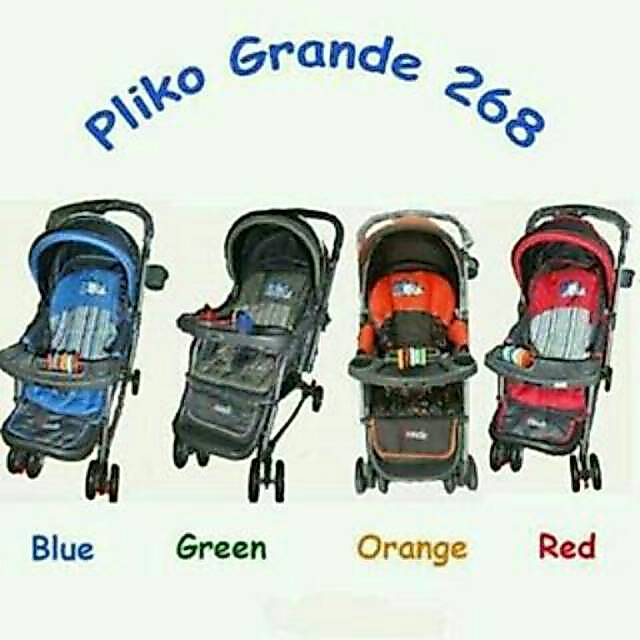 Pliko Grande stroller 4 in 1 kereta bayi multi fungsi