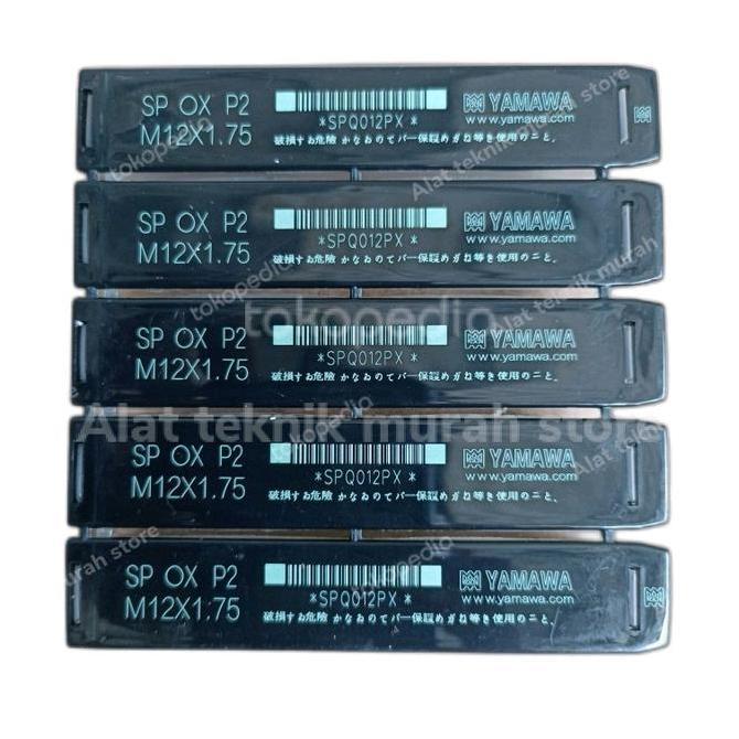 Tap mesin Yamawa M12 x 1.75 spiral miling bubut drat otomatis MURAH