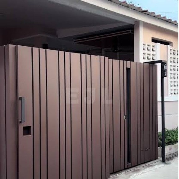 Pagar Panel WPC Out Dor Besi Galvanis
