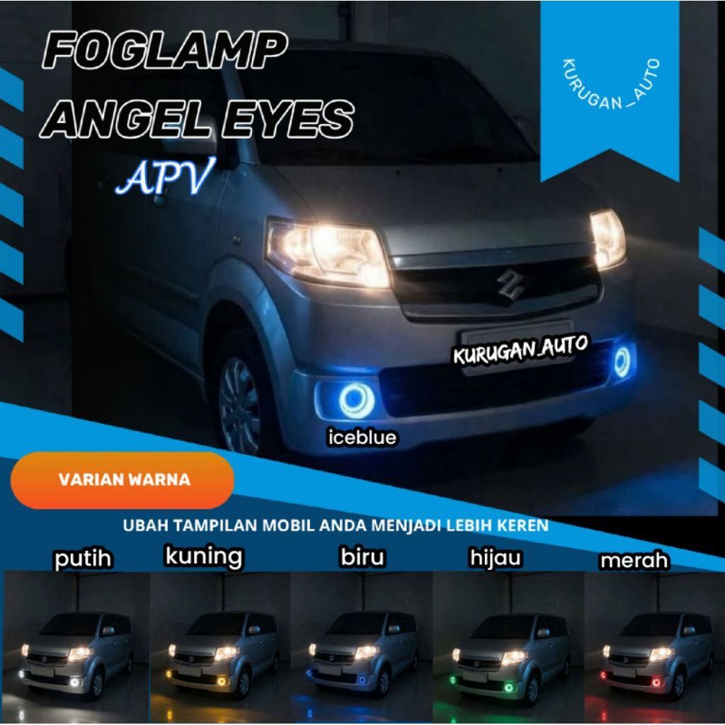 FOGLAMP ANGEL EYES APV VARIASI MOBIL