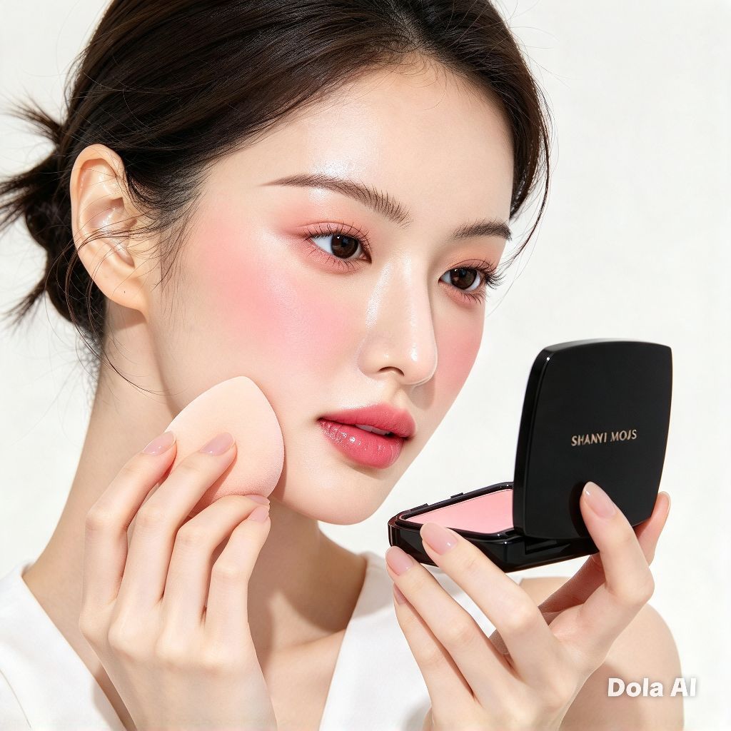 OIMIO light lilac compact powder