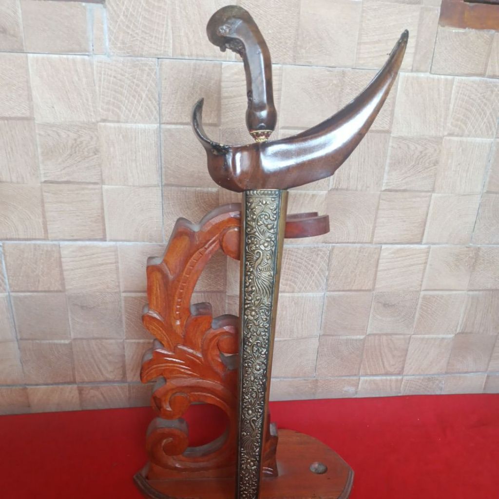 Keris Tilam Upih Sepuh,Pamor Udan Mas Tiban Wos Wutah