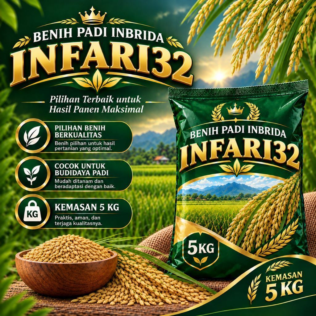 benih padi infari32 5KG