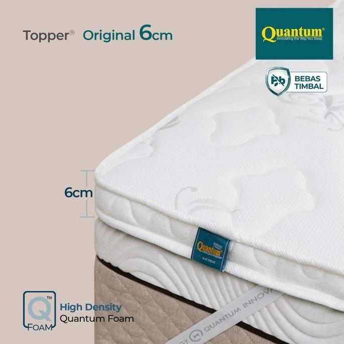 Kasur Quantum Matras Topper 100x200 Orinal T6