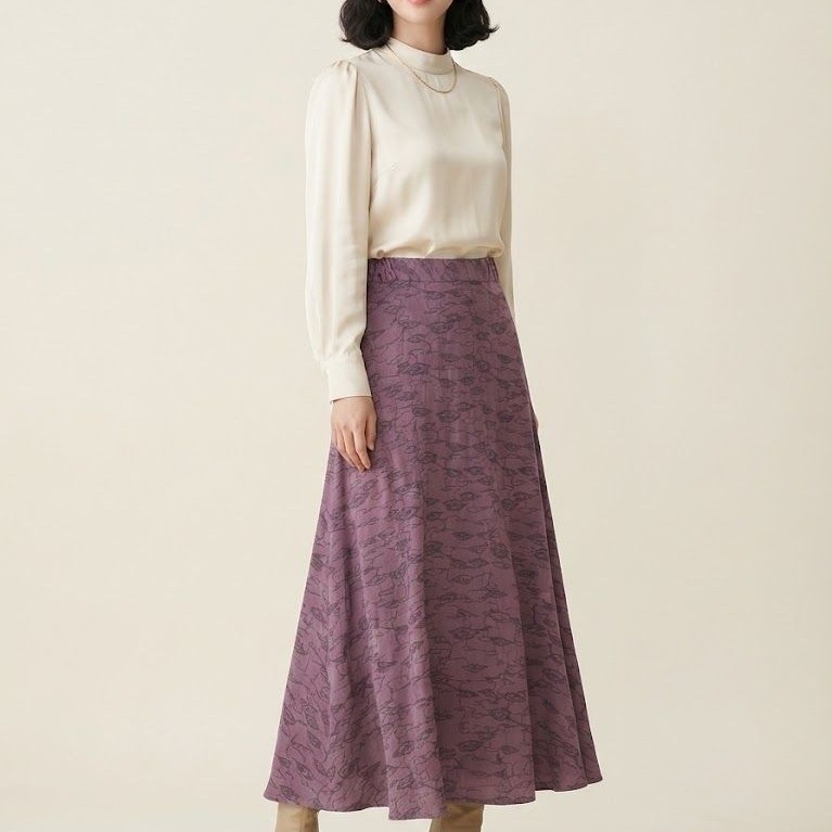 ROK MAYUNG UNGU BATIK PRELOVED