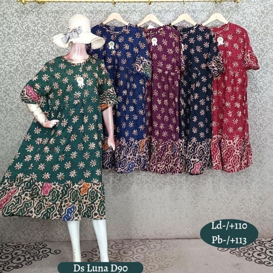 Daster Batik FIFI Cap Tangan Balon Ratu Jawa Pekalongan Premium