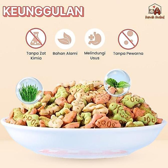 [GROSIR] Cemilan Kucing 500gr Murah - Biskuit Kucing - Snack Kering Kucing - Cat Food - Cemilan Seha
