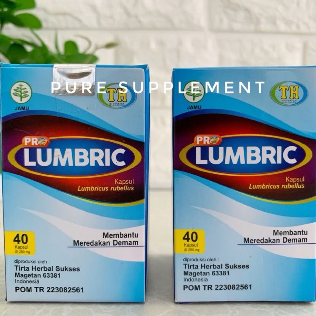 LUMBRIC BIO-TH  DAN  KAPSUL CACING BIOSYAFA / CACING LUMBRICUS