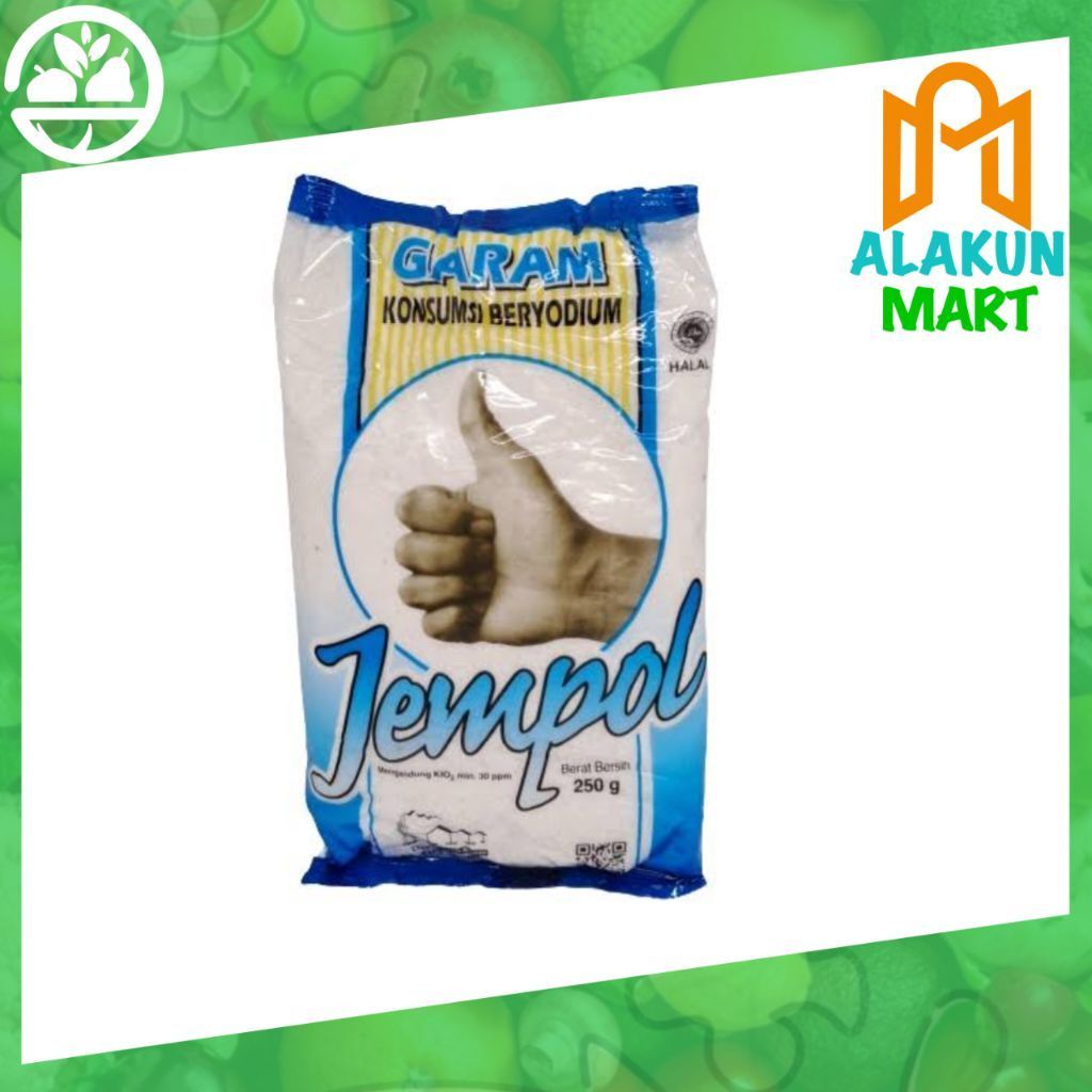 Garam Meja Cap Jempol 250g Beryodium - alakunmart instan bogor
