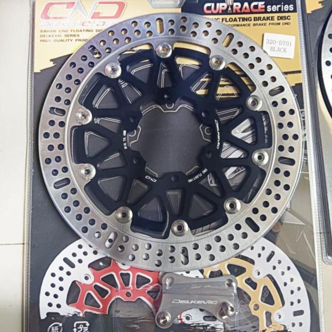 PIRINGAN CAKRAM DEPAN SCORPIO DELKEVIC FLOATING 320MM DISC BRAKE CNC SCORPIO
