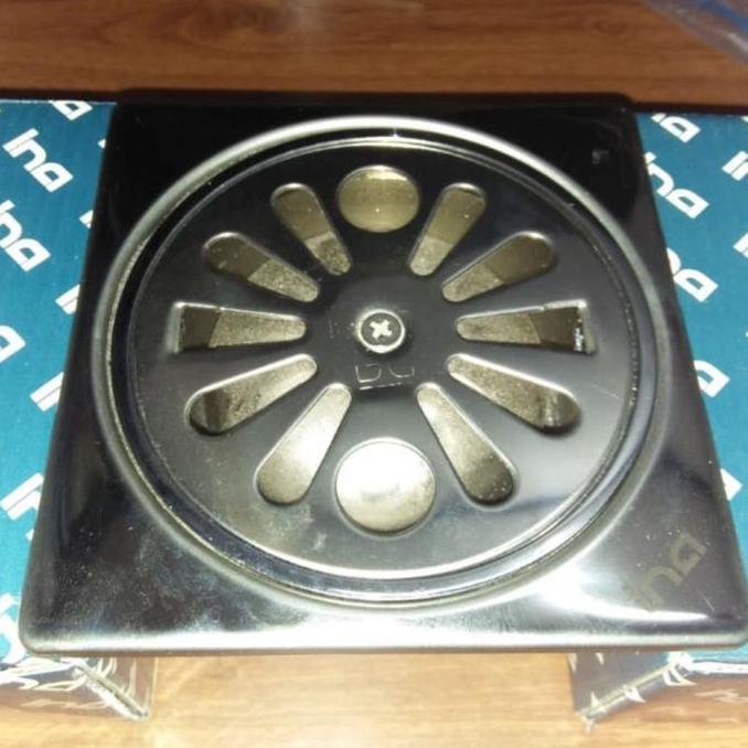 INA Floor drain with square flanfe IF 23 SQ-M2 Avur / Saringan Got Stainless