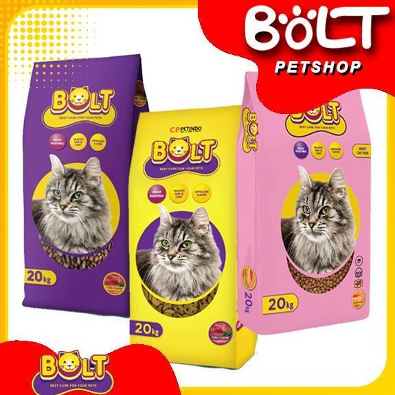 Pilihan - Bolt Cat 20Kg Makanan Kucing Bolt Cat 20Kg Freshpack