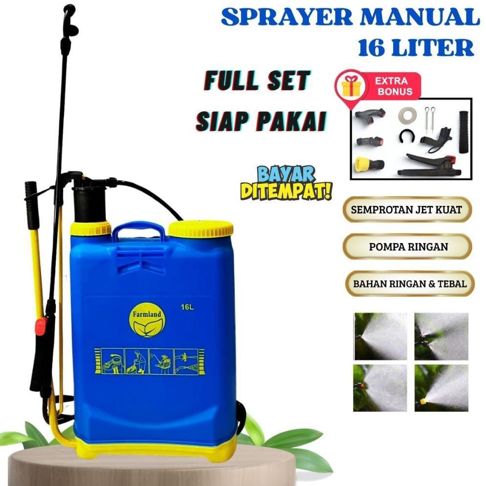 MJT Tangki Sprayer Manual 16 Liter Semprotan Hama Manual 16 Liter Alat Semprot Padi
