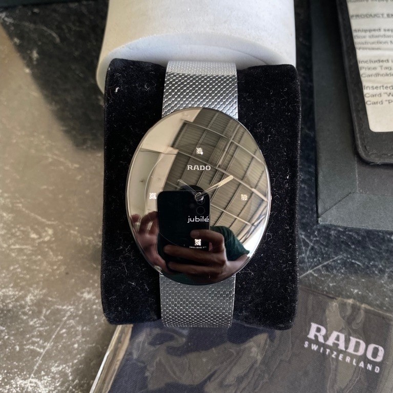 Jam Tangan Original Rado ESenza Jubile Gents Watch R53739713 Second