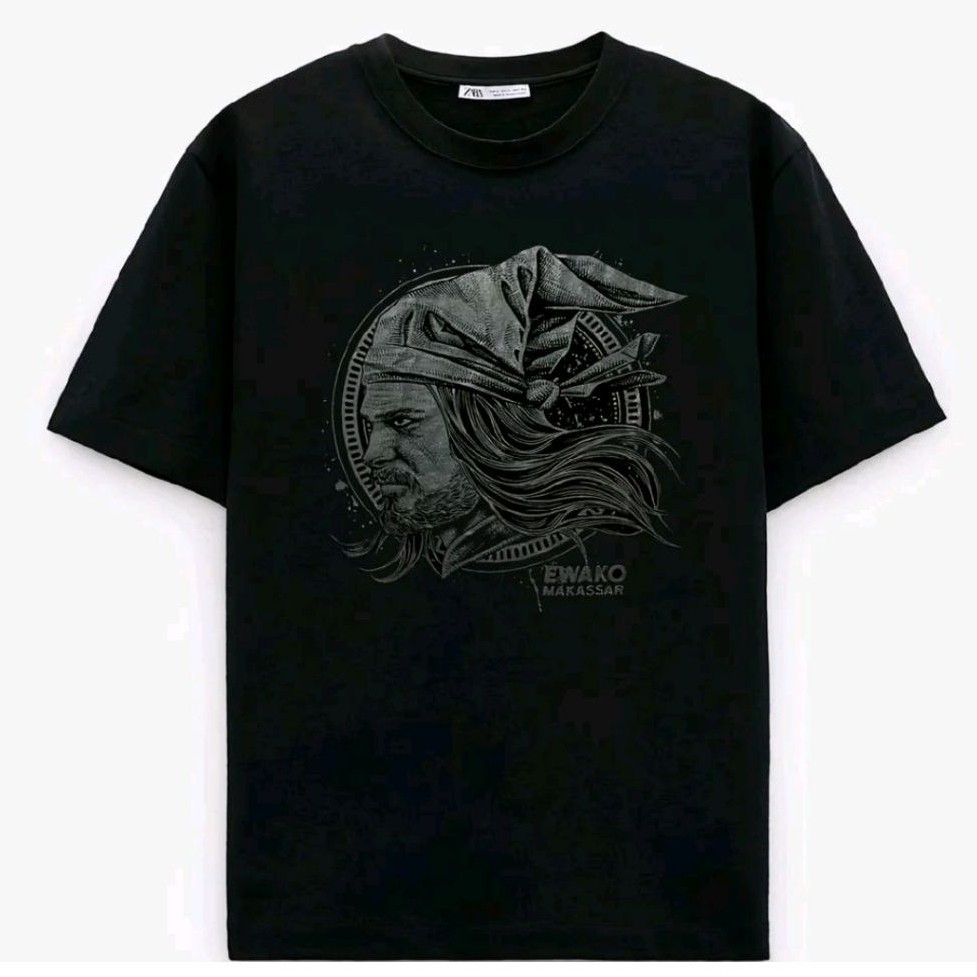 KAOS SULTAN HASANUDDIN EWAKO MAKASSAR  GRAYSCALE SPONSOR
