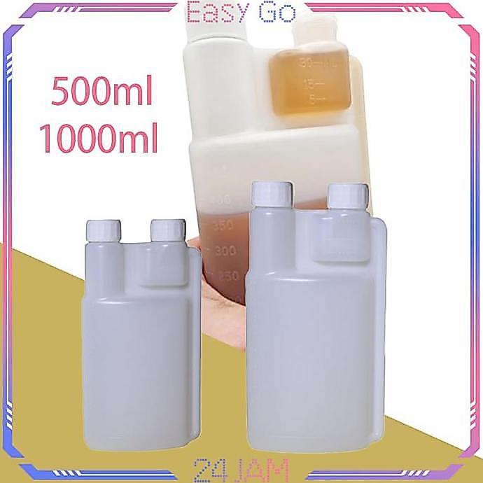 IFYYOU 1000ml Botol Takar Oli Samping Botol Oli Samping Botol Takaran Oli Samping Untuk Vespa Rx Kin