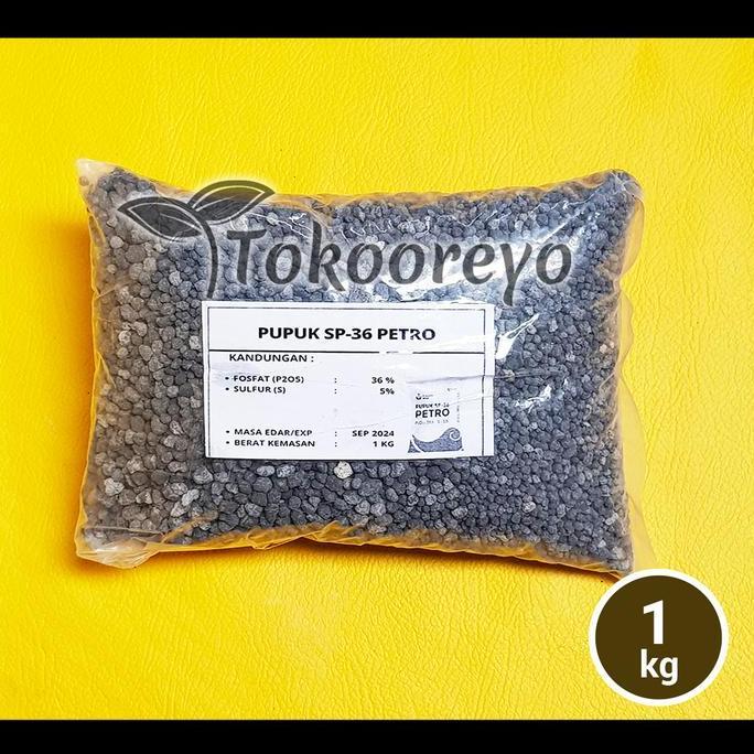 Promo PUPUK PETRO SP-36 ISI 1 KG SP 36 SP36 KEMASAN REPACK Diskon