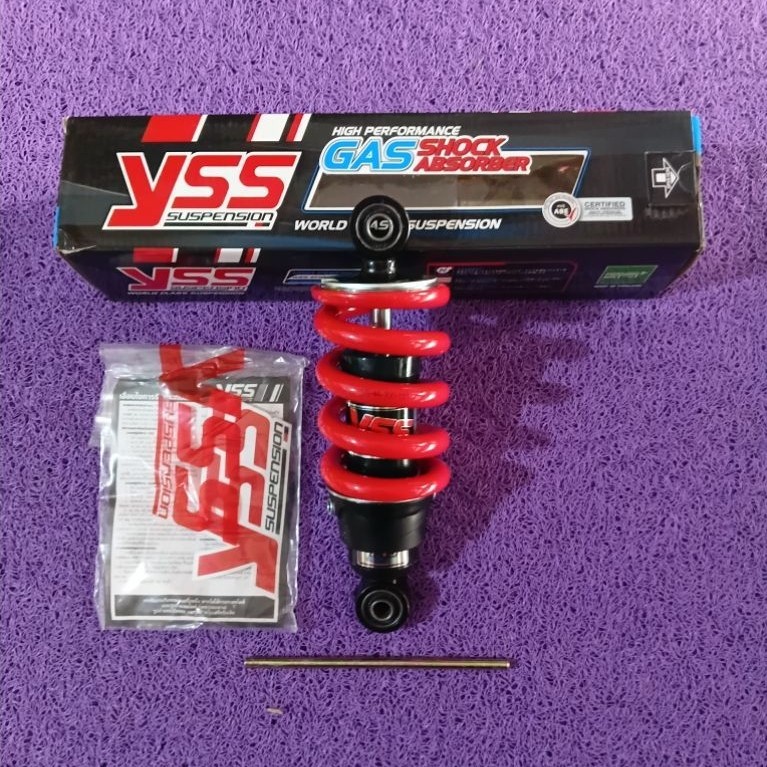 Monoshock Yss Jupiter Mx 210mm  warna per red Original Yss