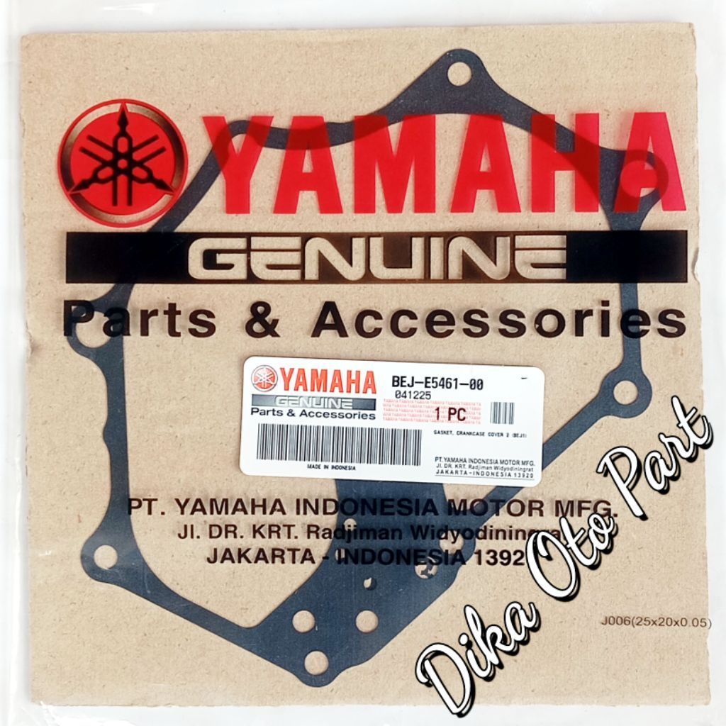 Perpak Paking Gasket Tutup Cover Rumah Rasio Gardan Transmisi Fazzio 125 Gear Ultima Hybrid 125 Gran