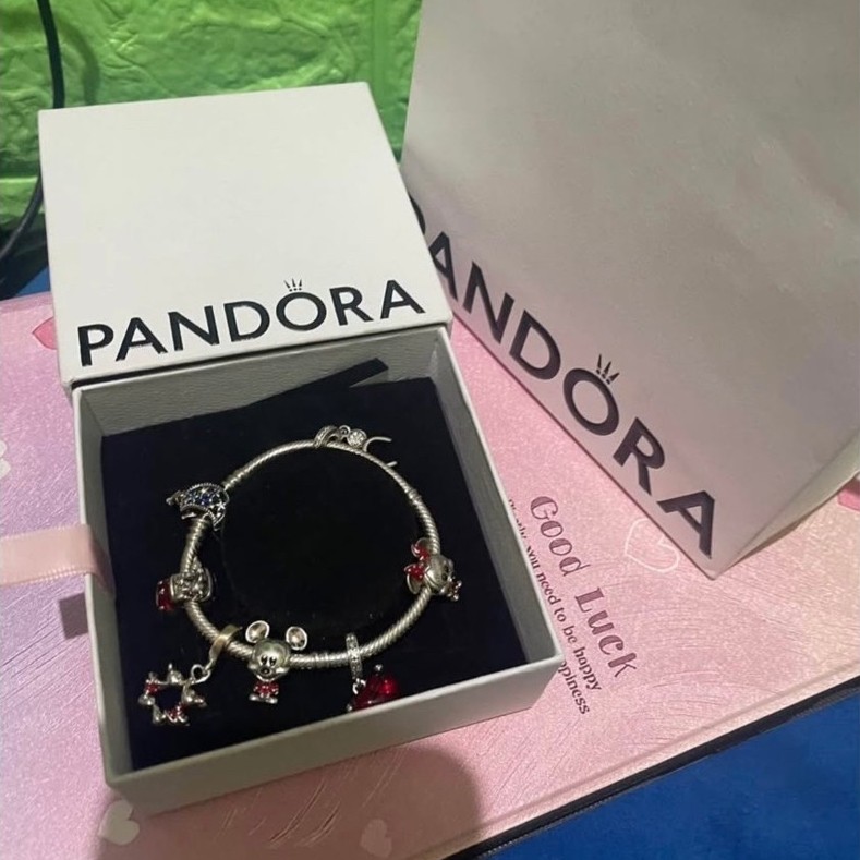 Gelang Pandora Bahan Perak S925