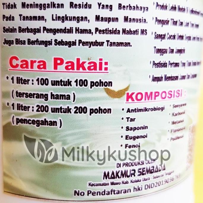 Promo PESTISIDA MS NABATI 1 LITER MAKMUR SEMBADA Diskon