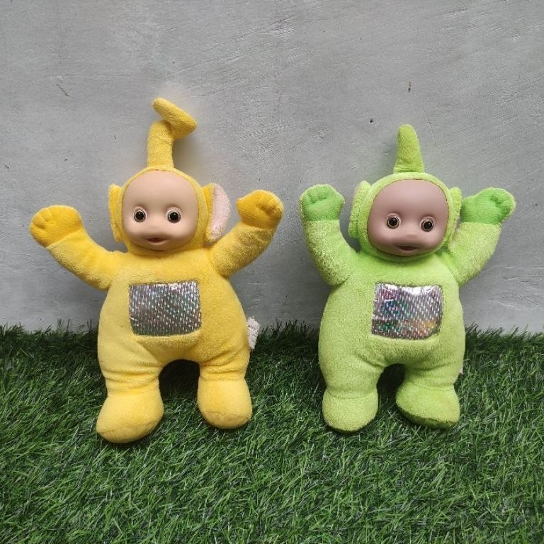 Boneka teletubbies sepasang dipsy dan lala original PL (lepas kolpri)