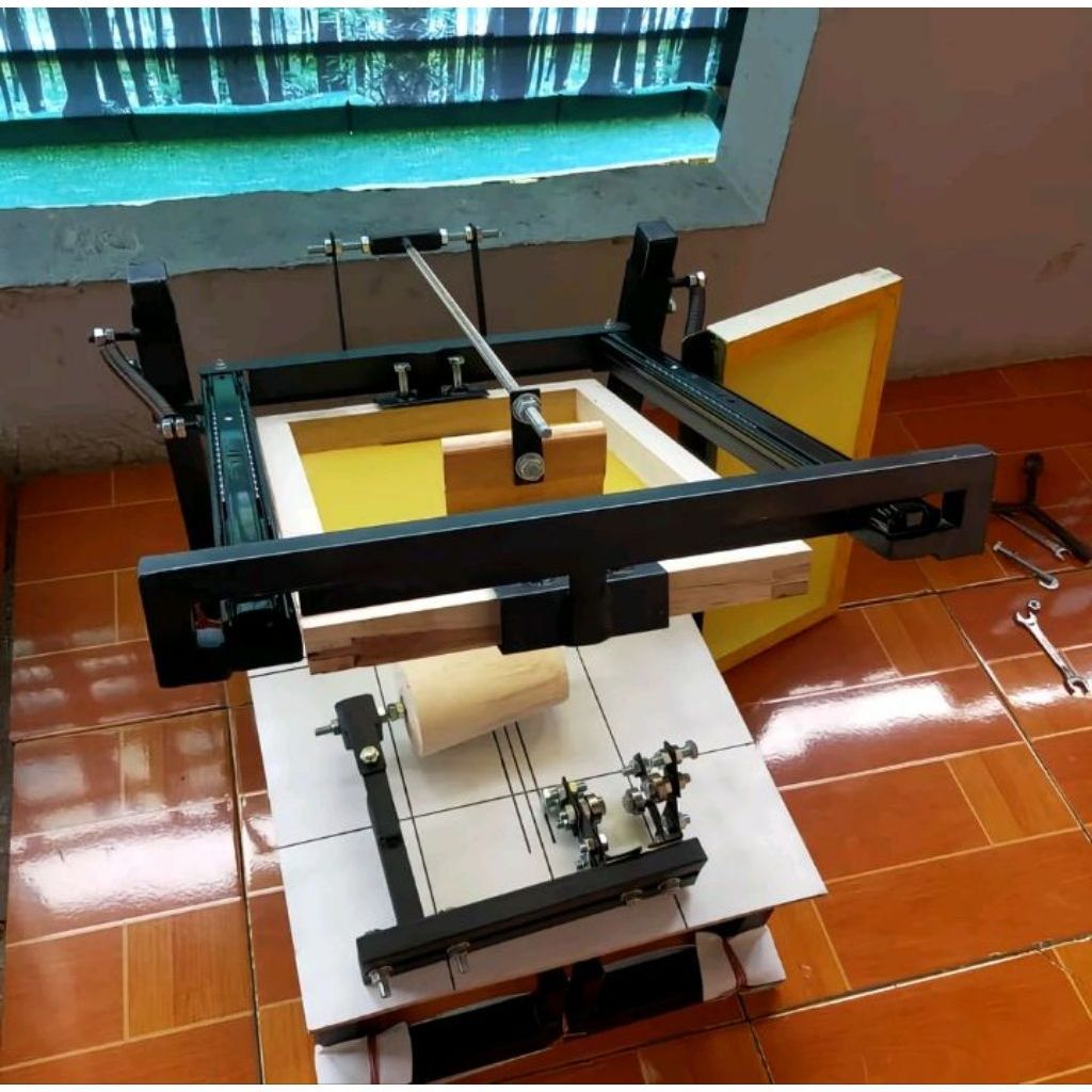 Alat sablon cup,botol dan plastik