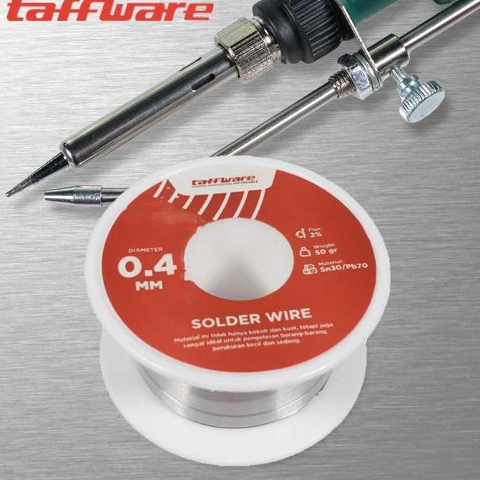 KAWAT TIMAH SOLDER SN30/PB70 50GR - 0.4MM WNC99