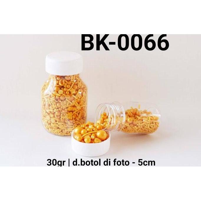 '+'+'+'+] BK-0066 Sprinkles sprinkle sprinkel mix emas 30gr 30gram