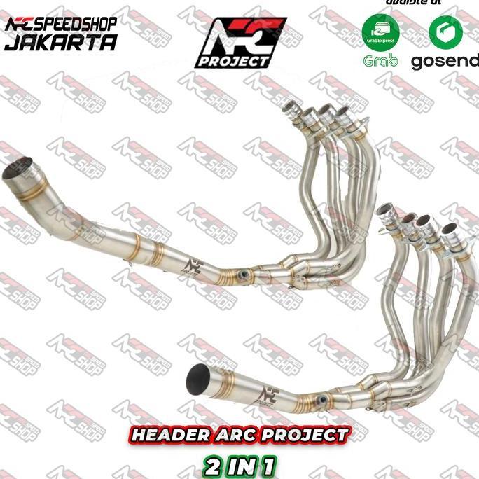 HEADER STAINLESS 2 IN 1 UNDERBELLY SERIES KAWASAKI ZX25R ZX 25 R ZX 25